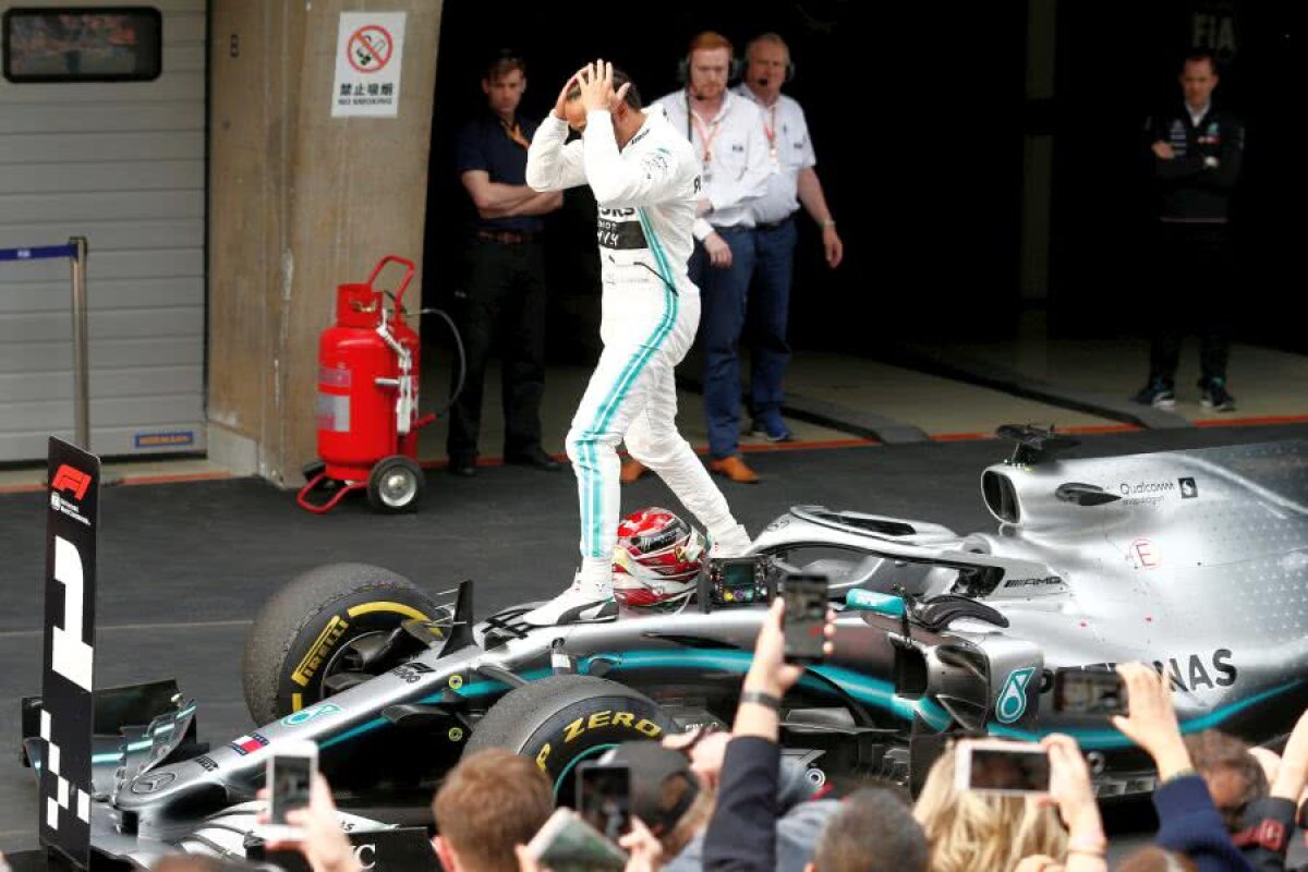 FORMULA 1 // Lewis Hamilton, triumfător în MP din China (VIDEO + FOTO)! E lider în clasamentul general + 7 cifre interesante despre cursa cu numărul 1000 din istorie