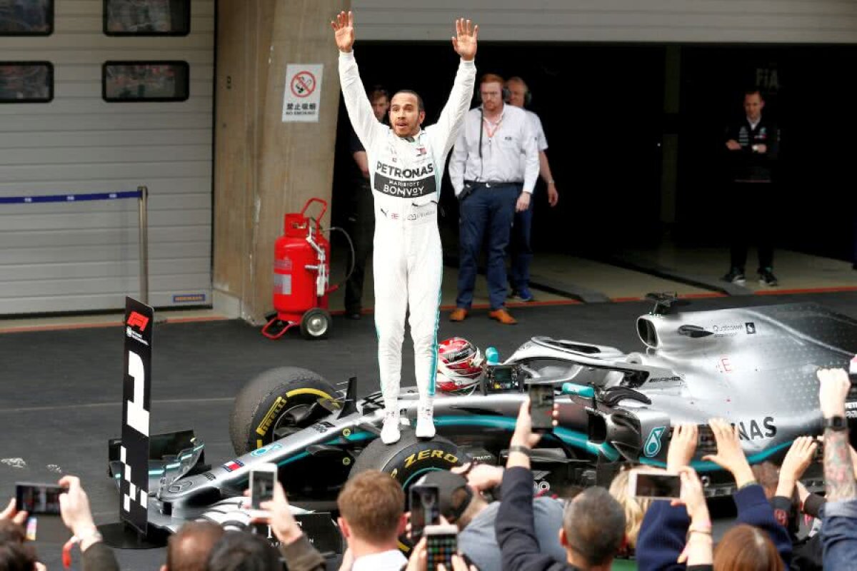 FORMULA 1 // Lewis Hamilton, triumfător în MP din China (VIDEO + FOTO)! E lider în clasamentul general + 7 cifre interesante despre cursa cu numărul 1000 din istorie