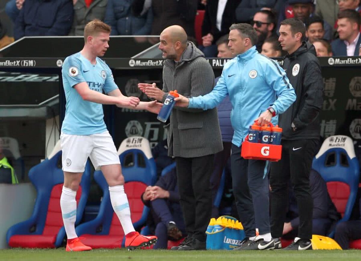 CRYSTAL PALACE - MANCHESTER CITY 1-3 // Formația lui Pep Guardiola revine pe primul loc în Premier League!