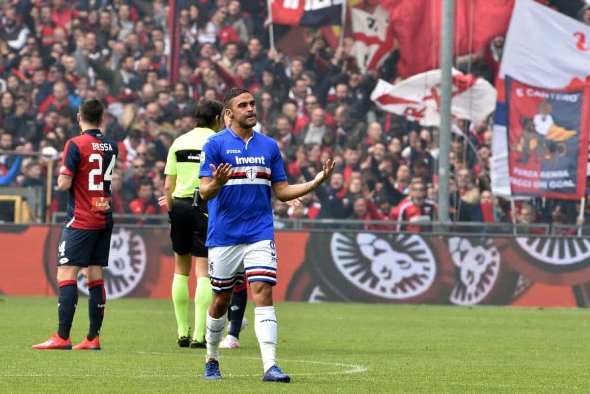 SAMPDORIA - GENOA 2-0 // VIDEO + FOTO Ionuț Radu pierde „Derby della Lanterna” în fața lui Quagliarella