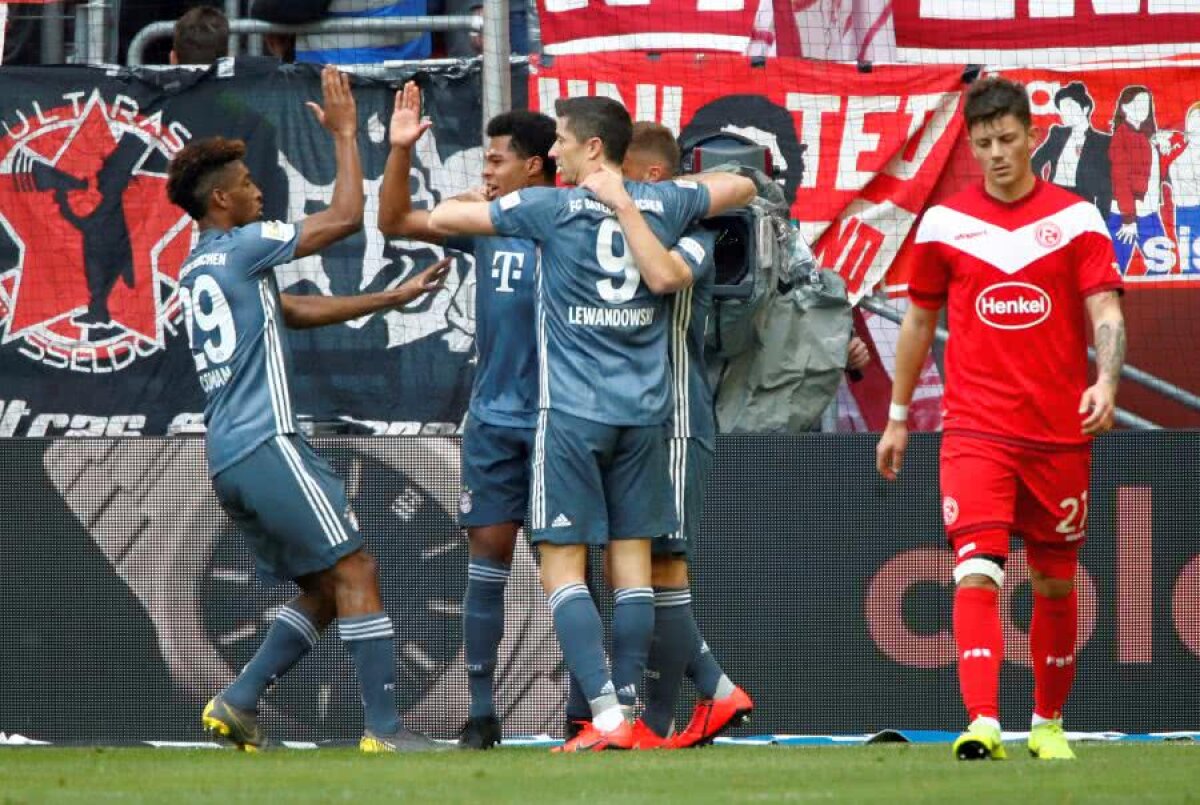 DUSSELDORF - BAYERN MUNCHEN 1-4 // Bavarezii se întorc pe primul loc în Bundesliga