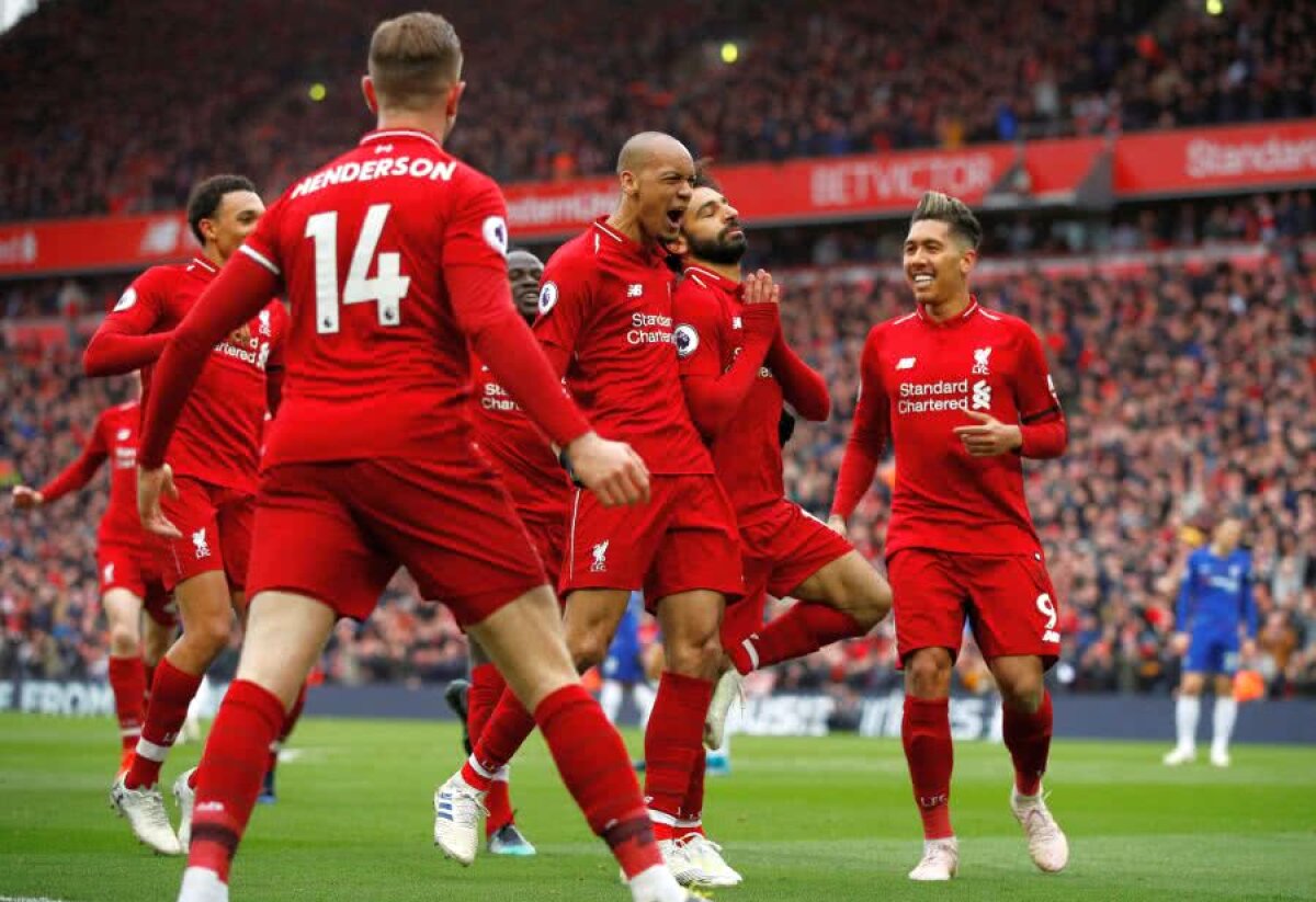LIVERPOOL - CHELSEA 2-0 // VIDEO + FOTO Salah și Mane îi țin pe „cormorani” în cursa pentru titlu în Premier League! Cum arată ACUM clasamentul