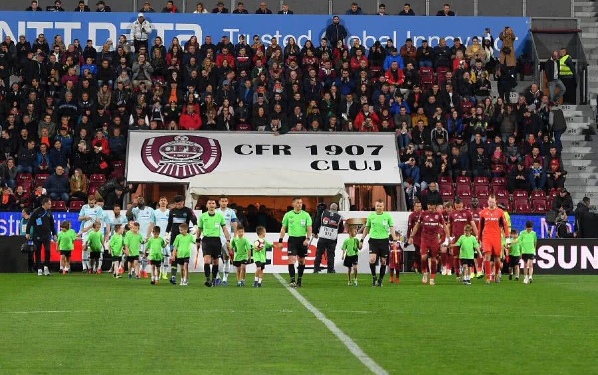 CFR CLUJ - FCSB 0-0 // VIDEO+FOTO Cele două echipe au făcut fotbalul țăndări: niciun șut pe poartă în derby-ul de titlu! Clasament actualizat