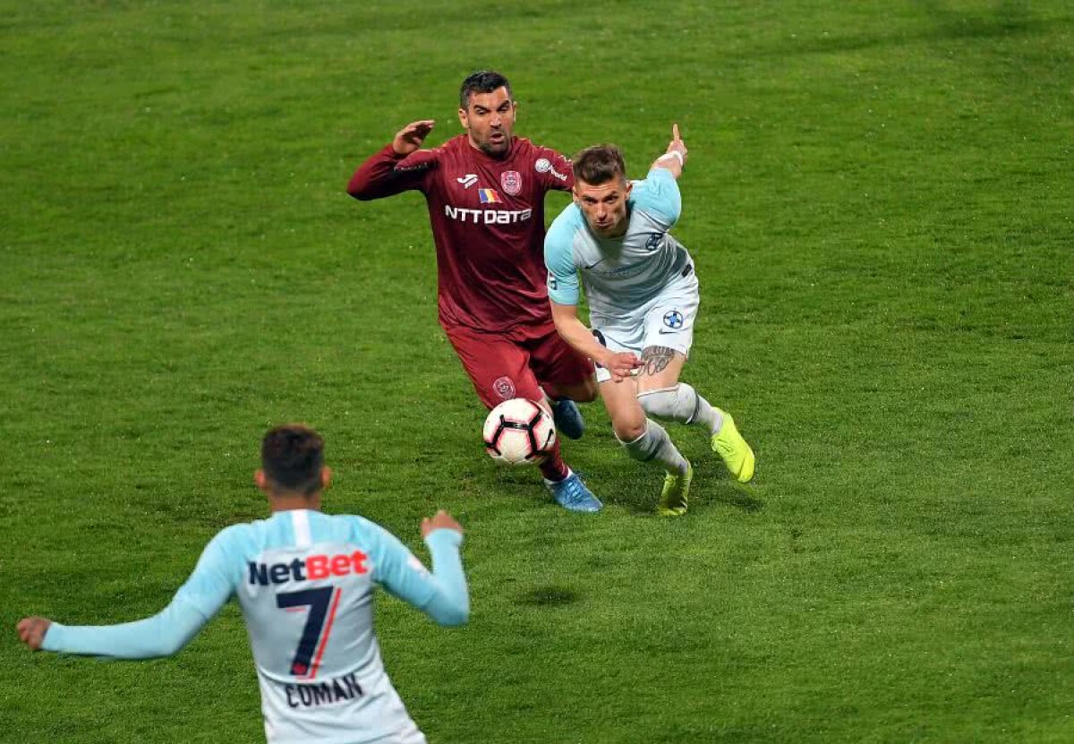 CFR CLUJ - FCSB 0-0 // VIDEO+FOTO Cele două echipe au făcut fotbalul țăndări: niciun șut pe poartă în derby-ul de titlu! Clasament actualizat