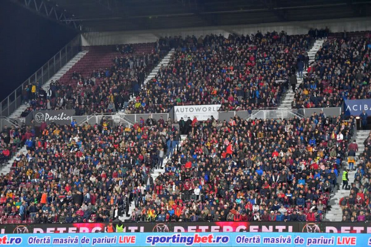 CFR CLUJ - FCSB 0-0 // VIDEO+FOTO Cele două echipe au făcut fotbalul țăndări: niciun șut pe poartă în derby-ul de titlu! Clasament actualizat