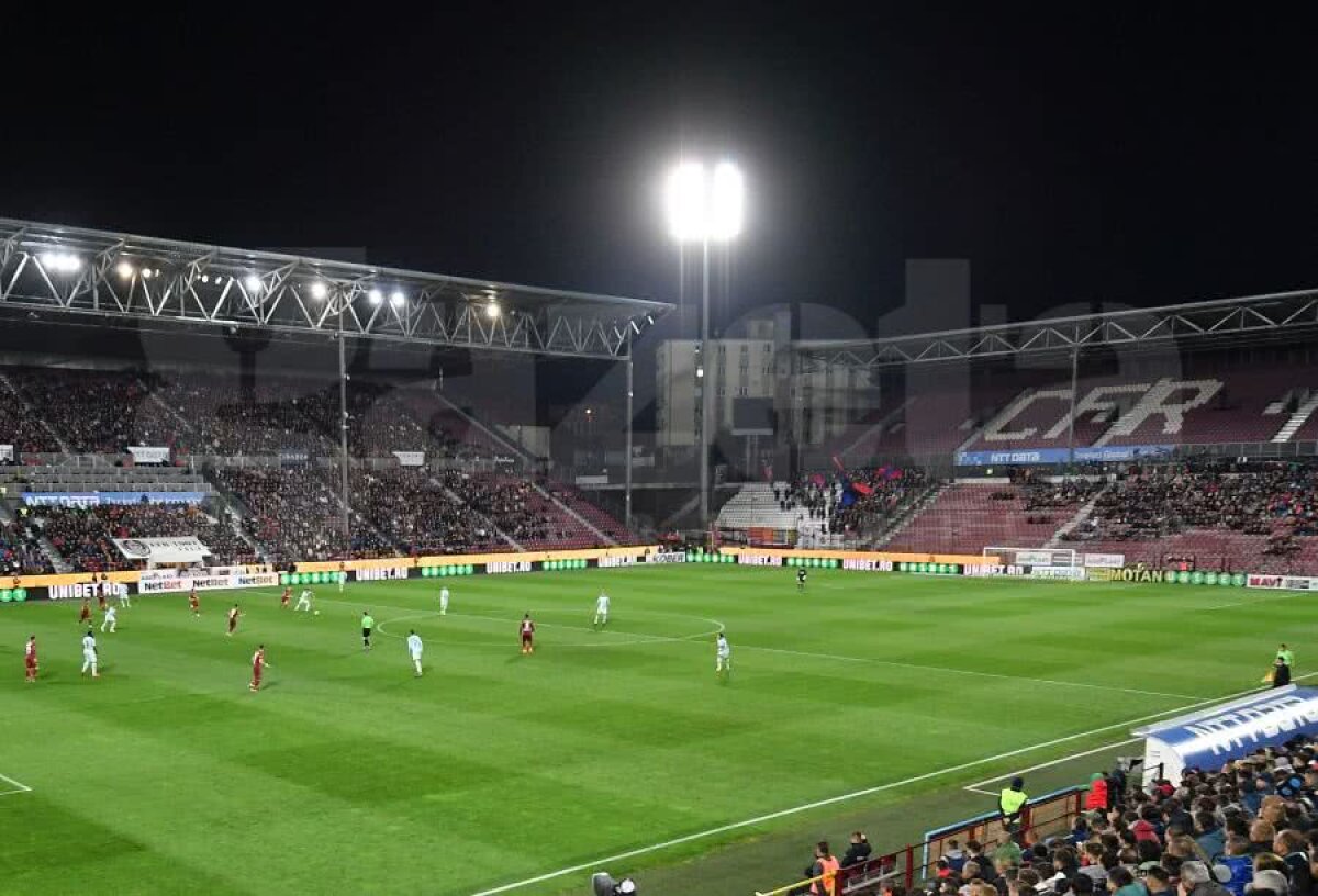 CFR CLUJ - FCSB 0-0 // Scandări xenofobe la Cluj! Peluza Roș-Albastră începuse „războiul” cu mult timp înaintea meciului