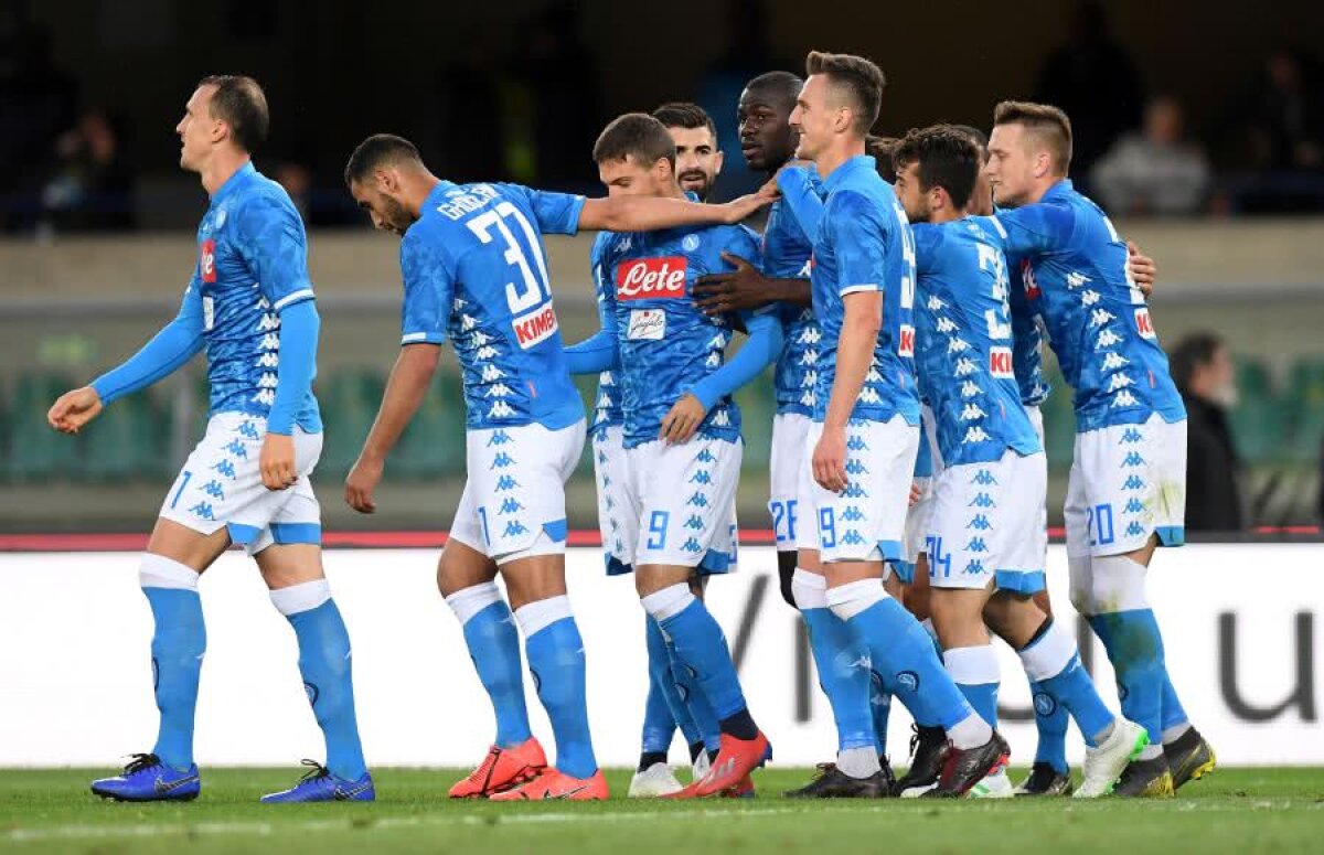 CHIEVO - NAPOLI 1-3 // FOTO Cu Chiricheș integralist după aproape un an, albaștrii amână sărbătoarea lui Juventus. Știm prima echipă retrogradată în Serie B