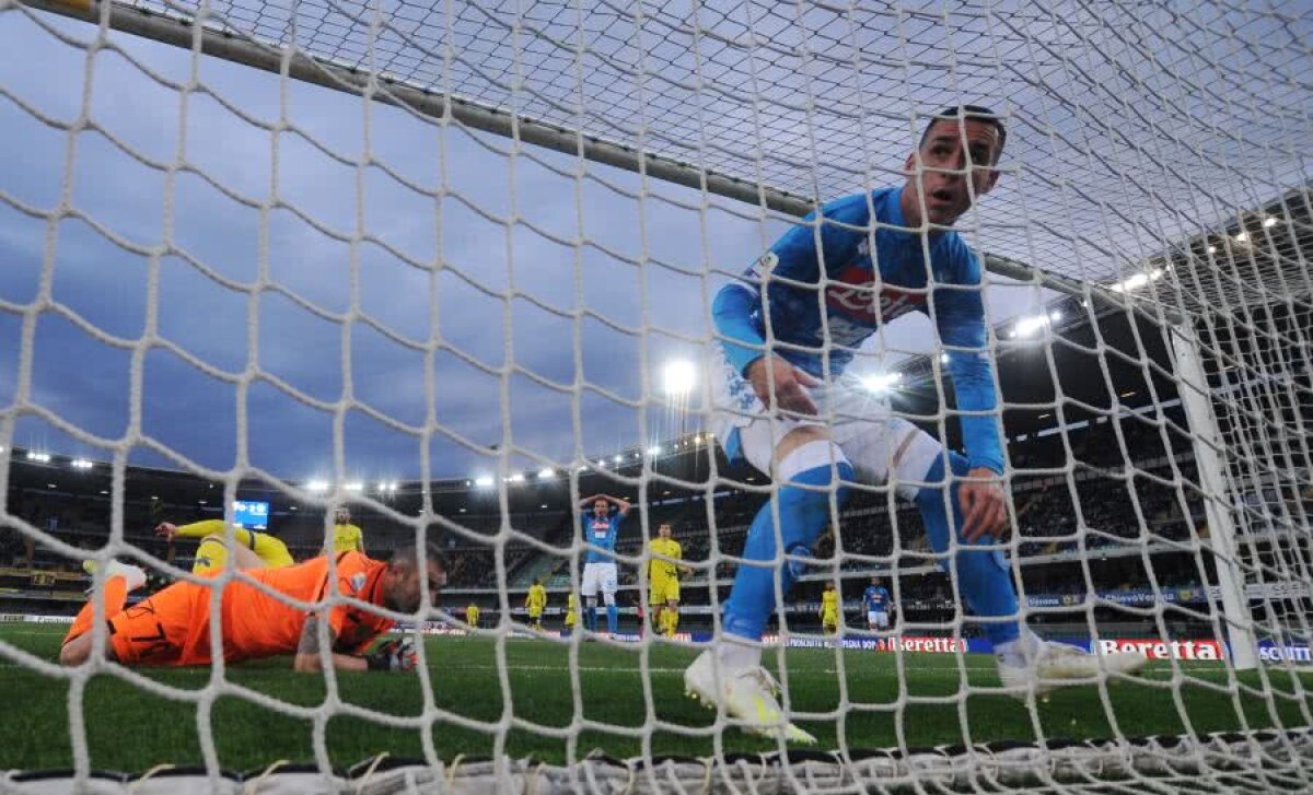 CHIEVO - NAPOLI 1-3 // FOTO Cu Chiricheș integralist după aproape un an, albaștrii amână sărbătoarea lui Juventus. Știm prima echipă retrogradată în Serie B