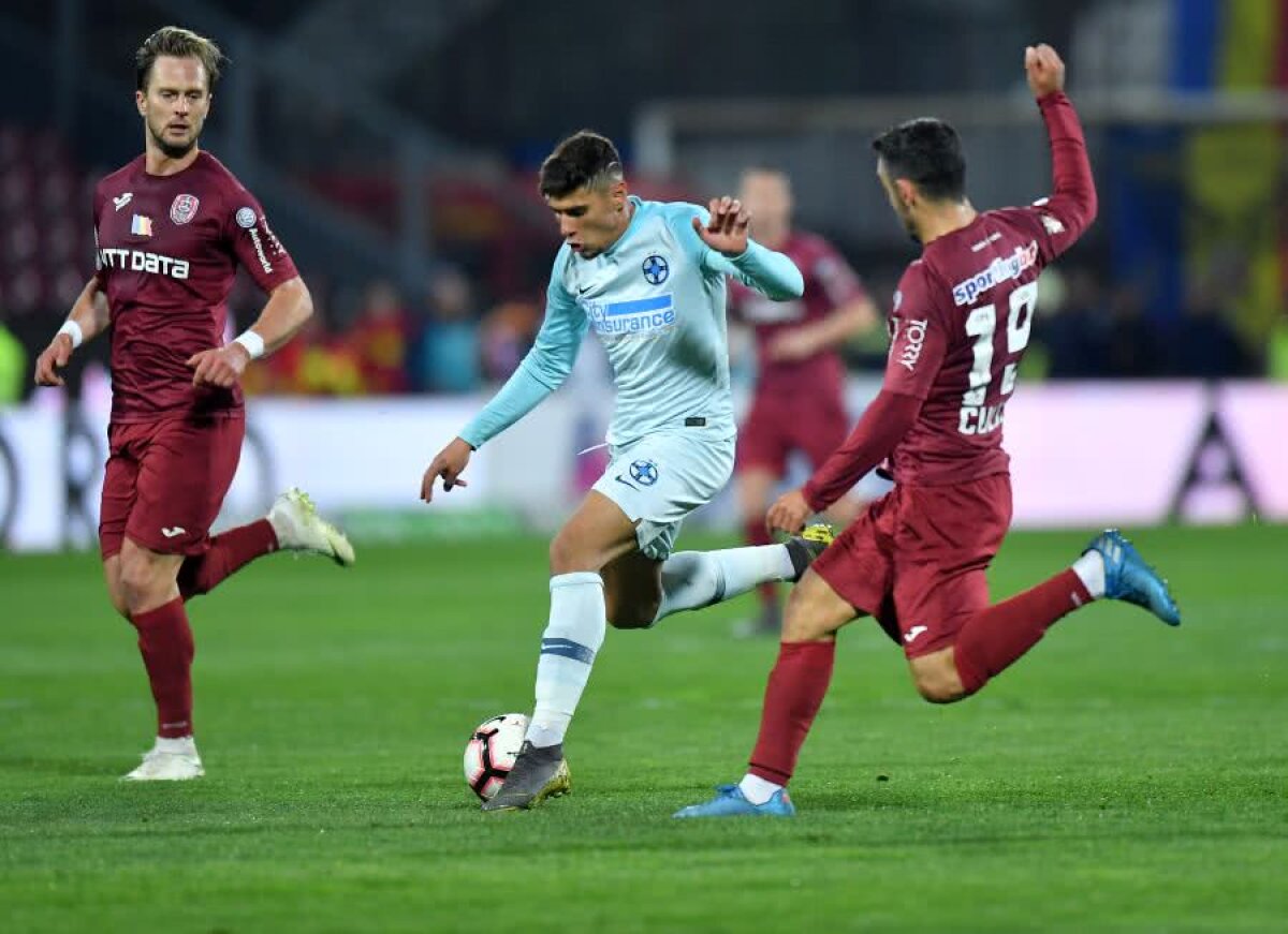 CFR CLUJ - FCSB 0-0 // VIDEO+FOTO Cele două echipe au făcut fotbalul țăndări: niciun șut pe poartă în derby-ul de titlu! Clasament actualizat