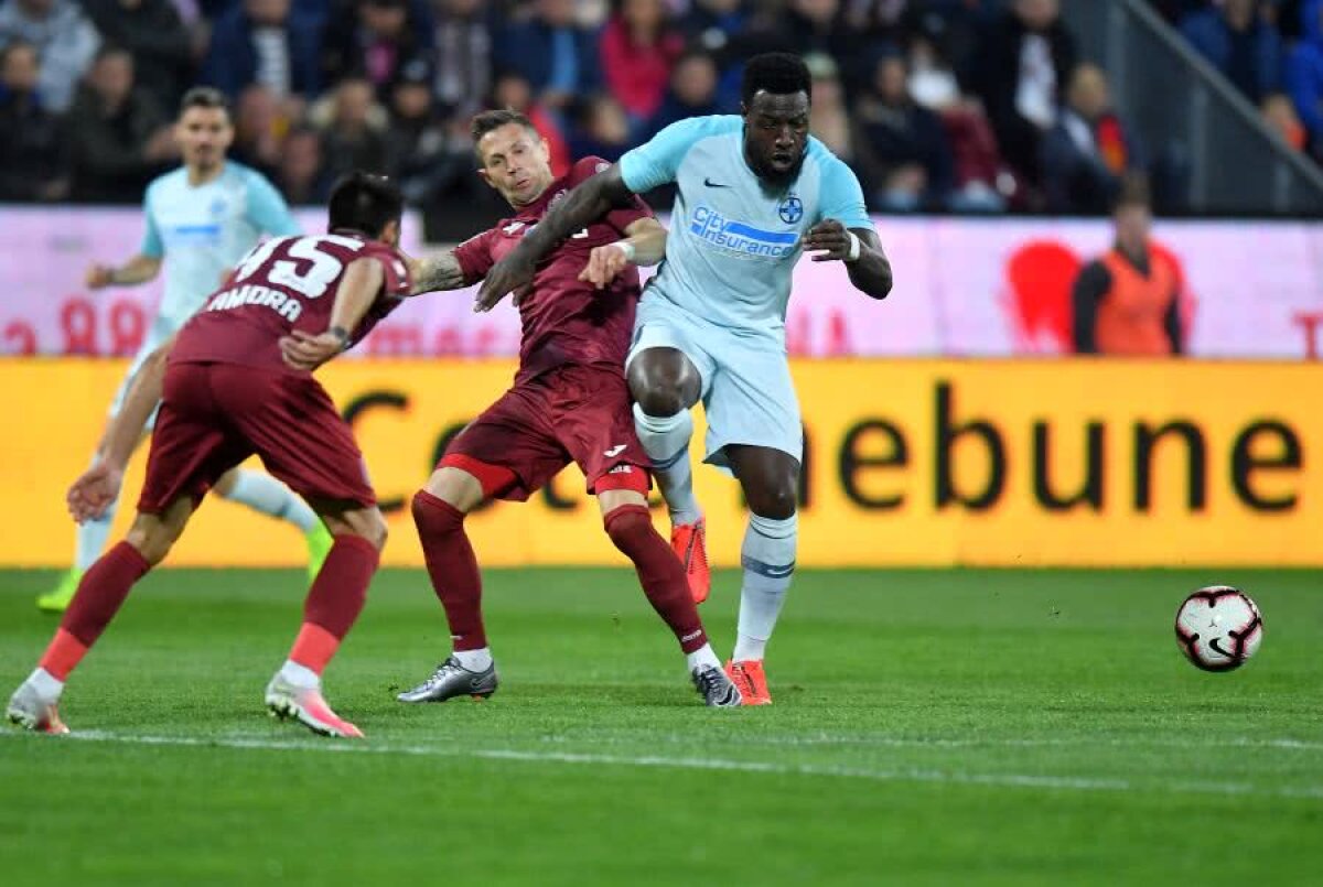 CFR CLUJ - FCSB 0-0 // VIDEO+FOTO Cele două echipe au făcut fotbalul țăndări: niciun șut pe poartă în derby-ul de titlu! Clasament actualizat