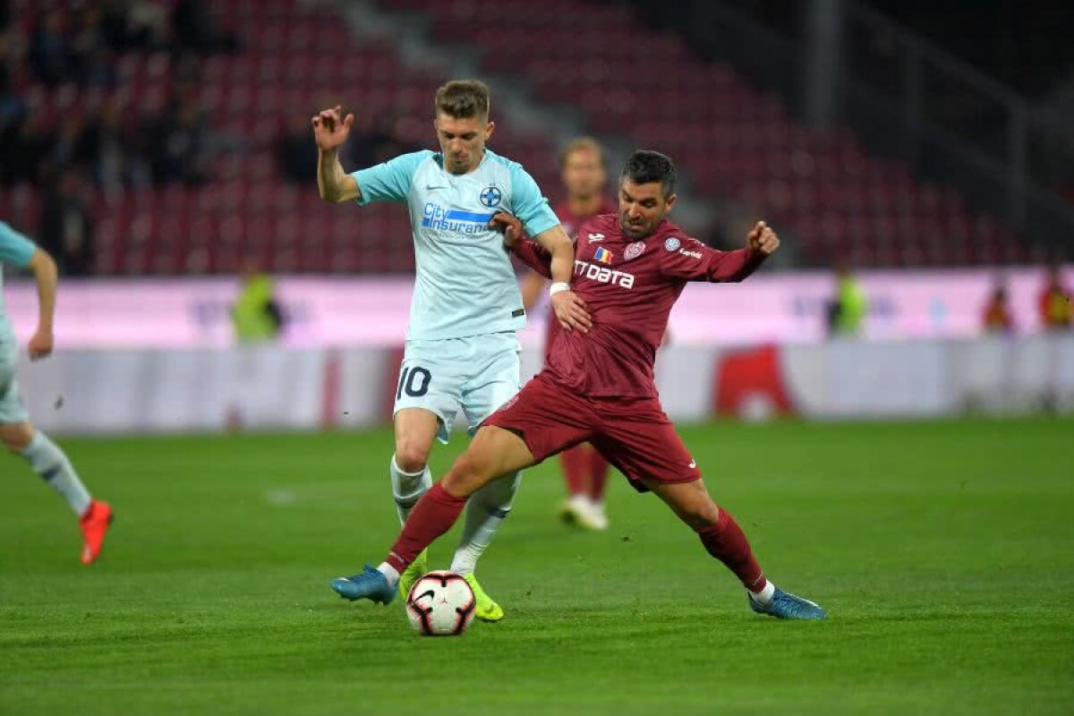 CFR CLUJ - FCSB 0-0 // VIDEO+FOTO Cele două echipe au făcut fotbalul țăndări: niciun șut pe poartă în derby-ul de titlu! Clasament actualizat