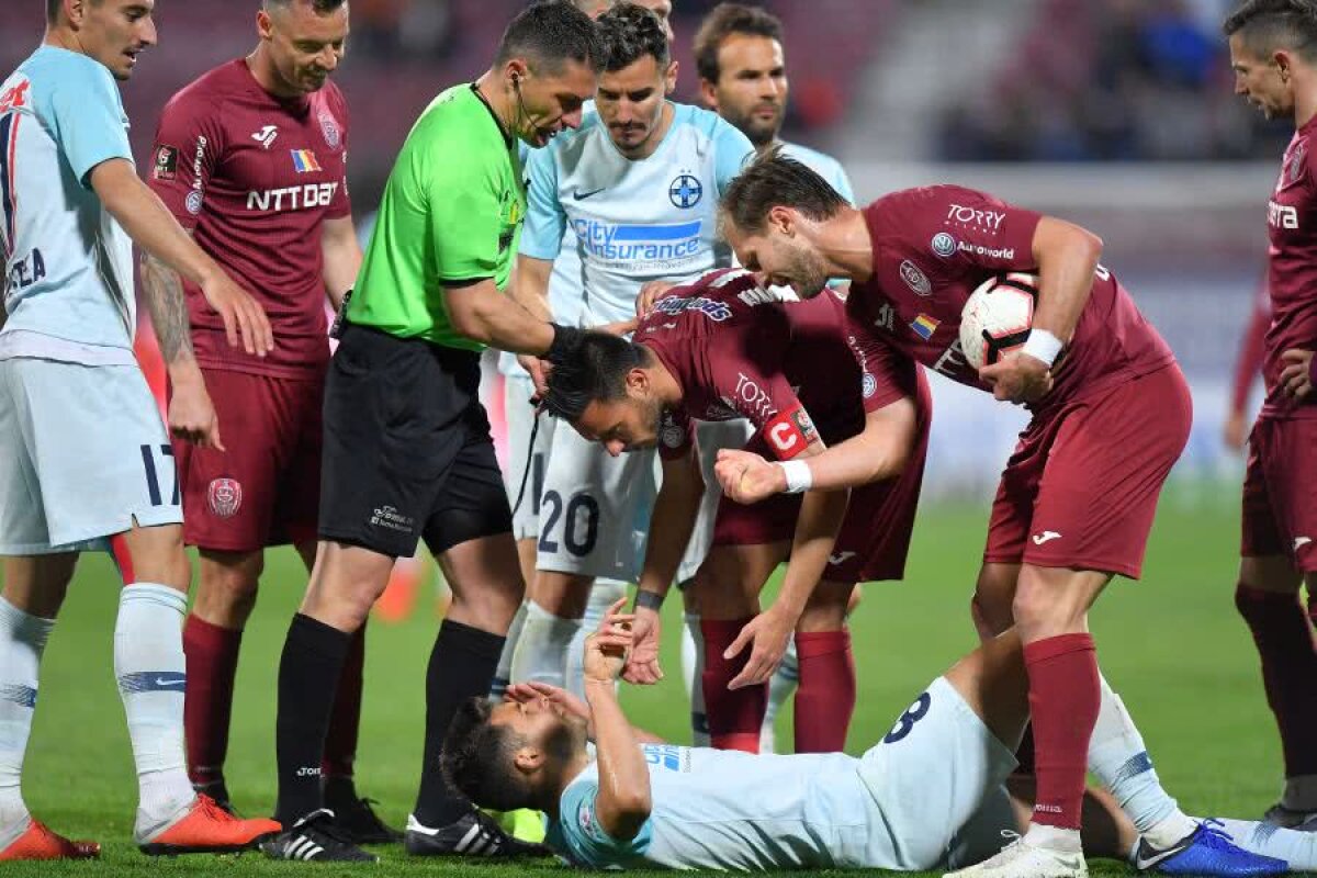 CFR CLUJ - FCSB 0-0 // VIDEO+FOTO Cele două echipe au făcut fotbalul țăndări: niciun șut pe poartă în derby-ul de titlu! Clasament actualizat