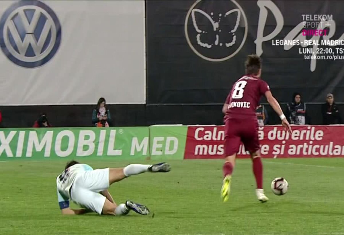 CFR CLUJ - FCSB 0-0 // FOTO Dan Petrescu, vulcan pe banca de rezerve! Criză de nervi în minutul 54