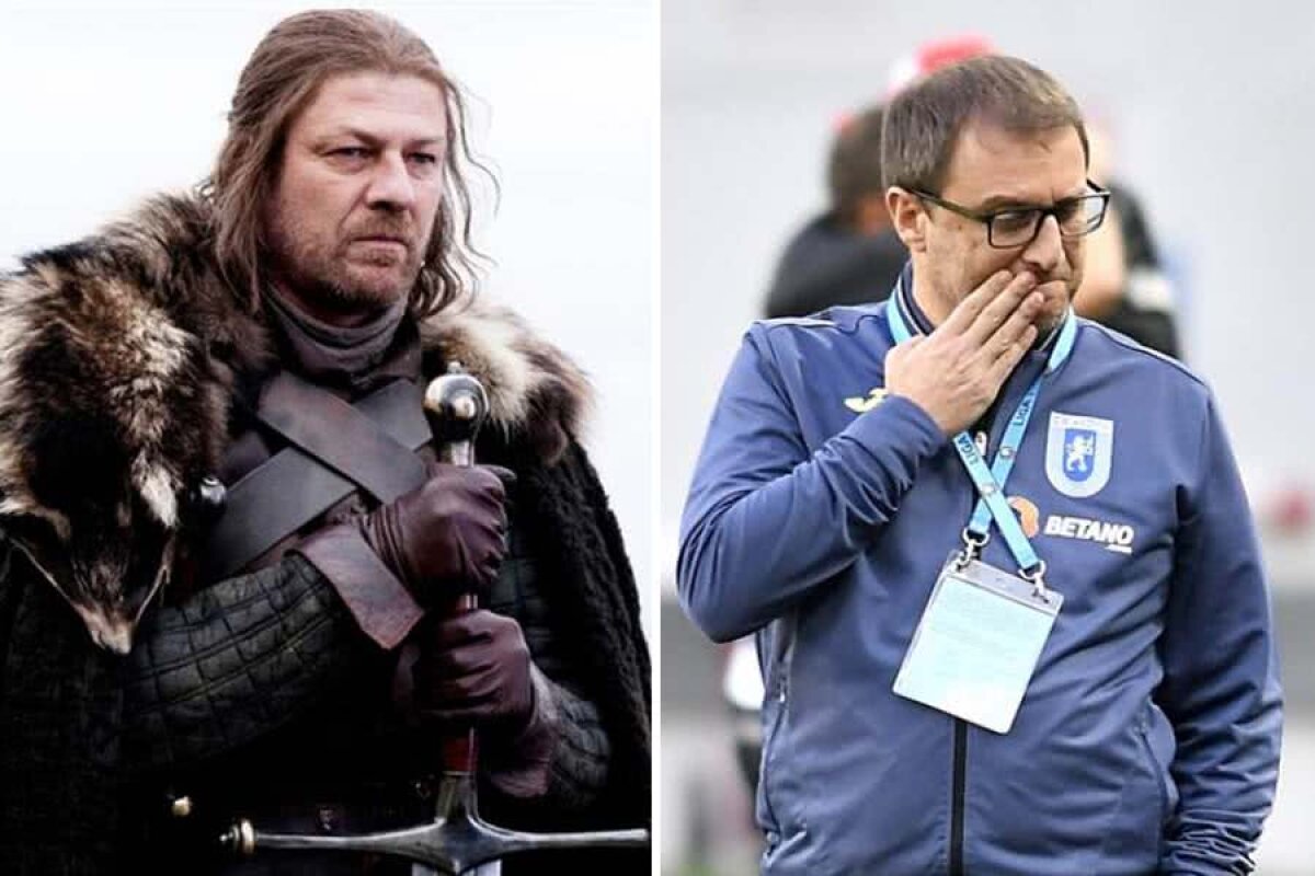 GAME OF THRONES. FOTO 10 personaje din Liga 1 care par rupte din Urzeala Tronurilor » Ce rol ar juca Gigi Becali și cine e Jon Snow