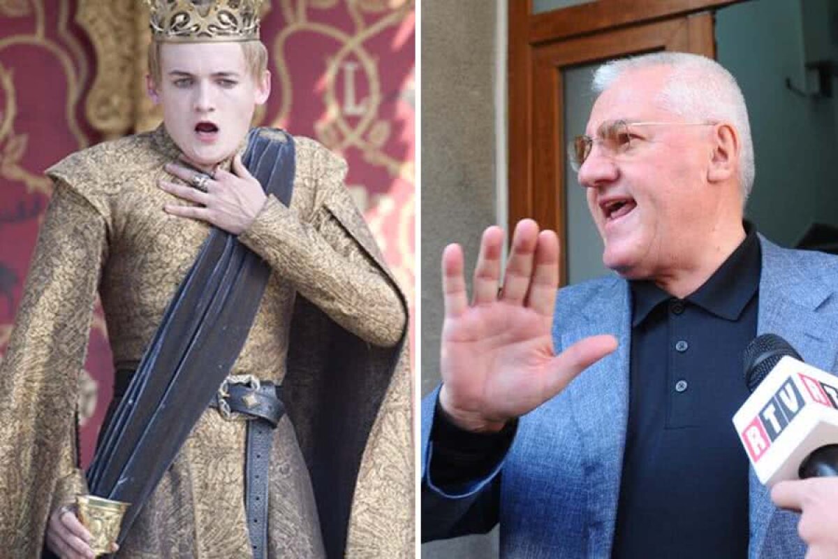 GAME OF THRONES. FOTO 10 personaje din Liga 1 care par rupte din Urzeala Tronurilor » Ce rol ar juca Gigi Becali și cine e Jon Snow