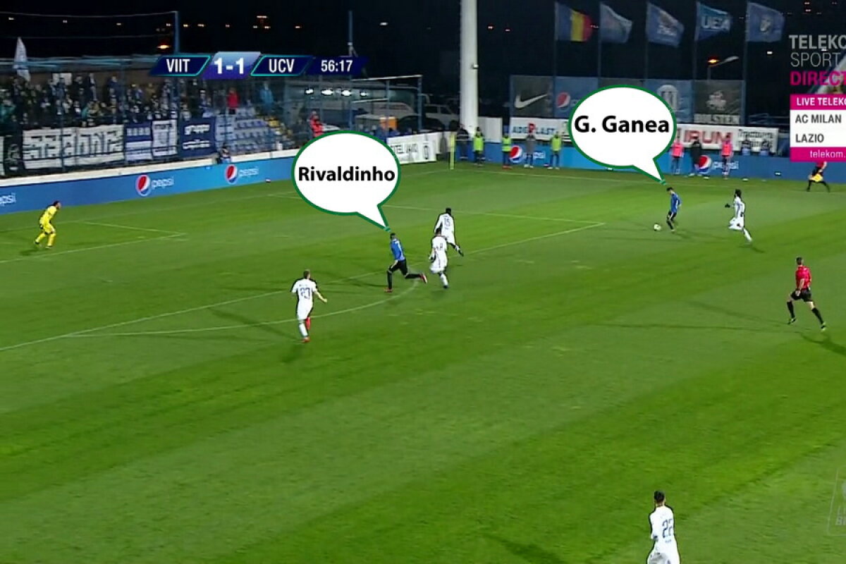 VIITORUL - CSU CRAIOVA 2-1 // Golul decisiv al meciului a fost creația exclusivă a fiilor unor foști fotbaliști uriași: Gică Hagi, Ionel Ganea și Rivaldo