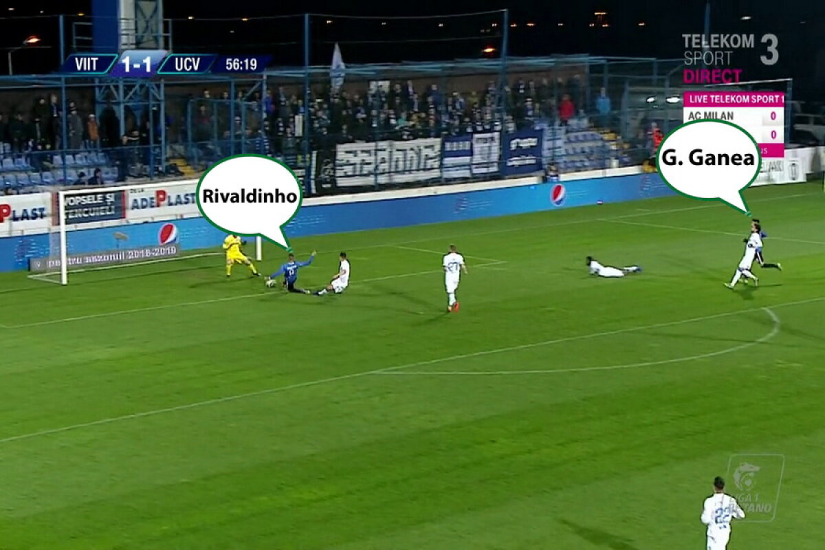 VIITORUL - CSU CRAIOVA 2-1 // Golul decisiv al meciului a fost creația exclusivă a fiilor unor foști fotbaliști uriași: Gică Hagi, Ionel Ganea și Rivaldo