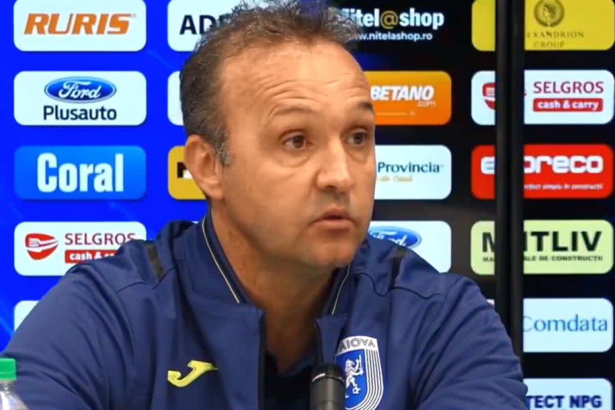 VIDEO Corneliu Papură, prezentat oficial la CSU Craiova într-o conferință-maraton » Veste cruntă pentru fani + cele mai tari declarații