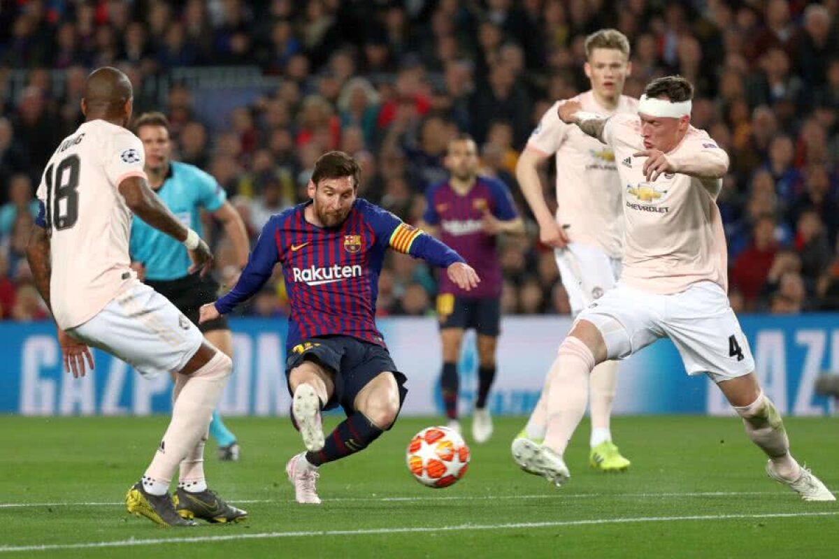 BARCELONA - MANCHESTER UNITED // VIDEO + FOTO Genialul Messi, fază FABULOASĂ la primul gol + gafă ANTOLOGICĂ a lui De Gea la a doua reușită 