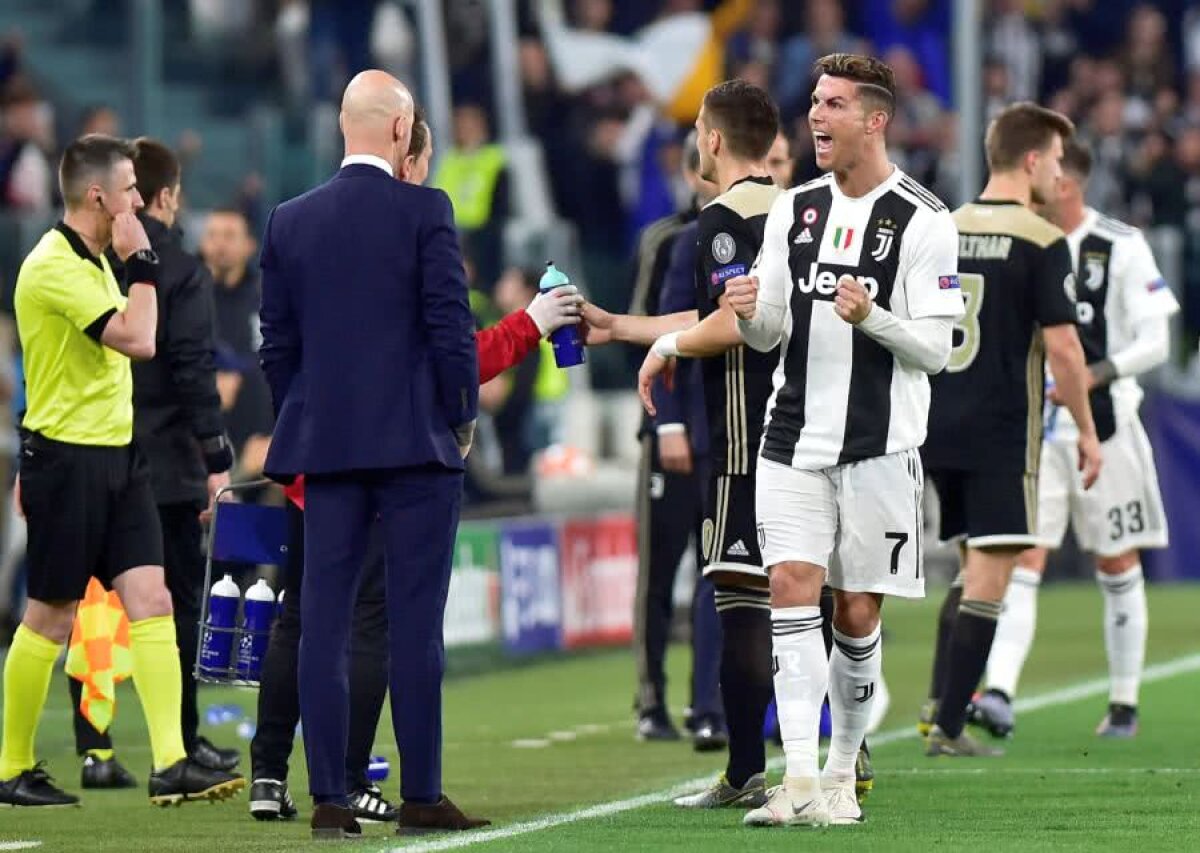 JUVENTUS - AJAX 1-2 » VIDEO+FOTO Revenirea fotbalului total! Cristiano Ronaldo e OUT + Cu cine va juca Ajax în semifinale