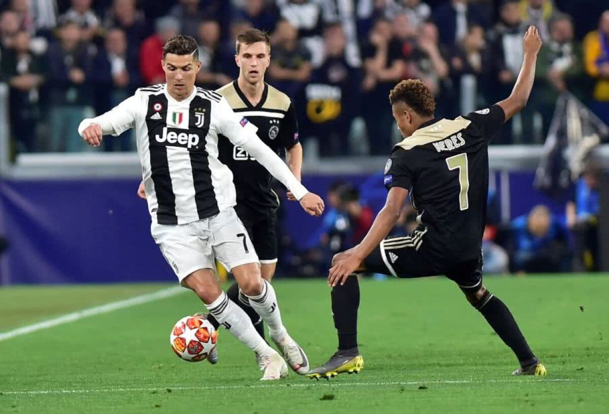 JUVENTUS - AJAX 1-2 » VIDEO+FOTO Revenirea fotbalului total! Cristiano Ronaldo e OUT + Cu cine va juca Ajax în semifinale