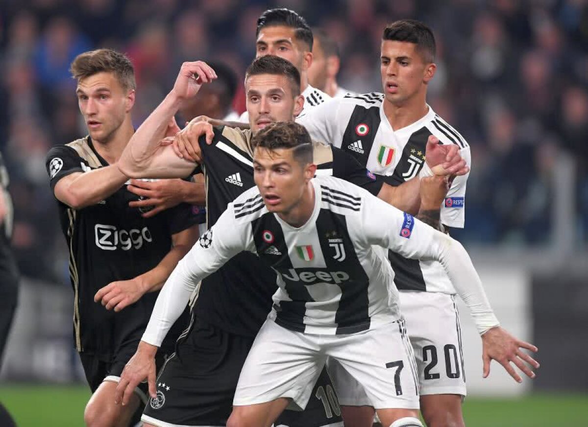 JUVENTUS - AJAX 1-2 » VIDEO+FOTO Revenirea fotbalului total! Cristiano Ronaldo e OUT + Cu cine va juca Ajax în semifinale