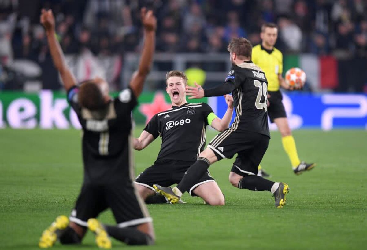 JUVENTUS - AJAX 1-2 » VIDEO+FOTO Revenirea fotbalului total! Cristiano Ronaldo e OUT + Cu cine va juca Ajax în semifinale