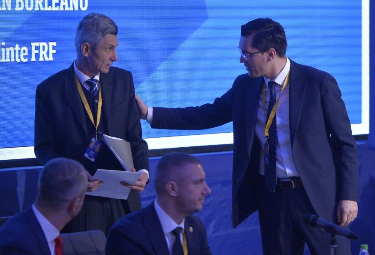 VIDEO+FOTO CIRC la Adunarea Generală » Tudor Iacov a sărit la gâtul lui Burleanu și a fost huiduit: „Există o cerere de dizolvare a FRF”