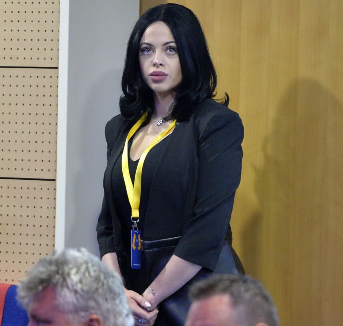 FRF / FOTO Maria Ceaușilă, senzația de pe Arena Națională, a furat toate privirile și la Adunarea Generală