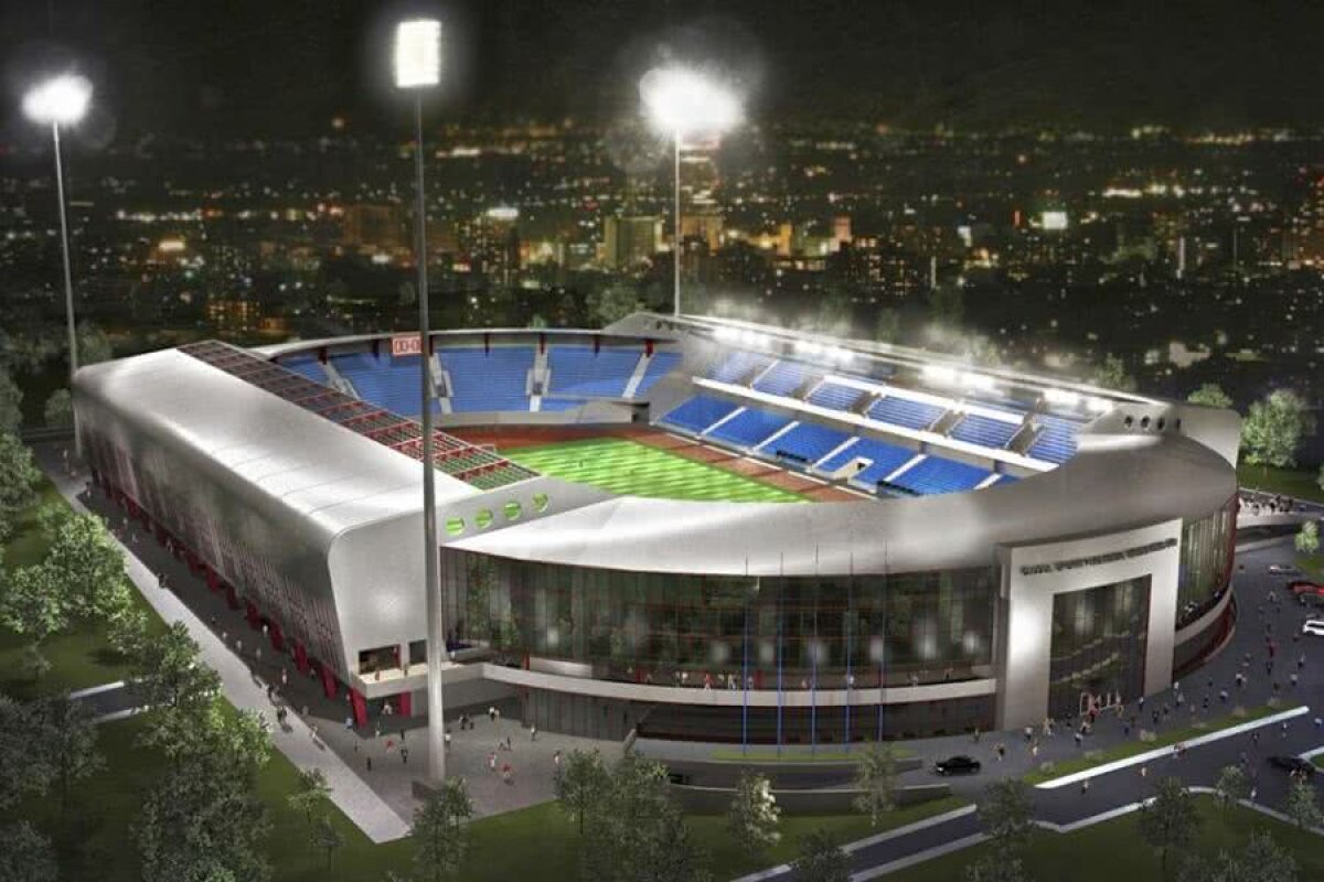 GALERIE FOTO Poli Iași vrea să-și facă superstadion! Cum arată planul inițial: investiție de 48 de milioane de euro