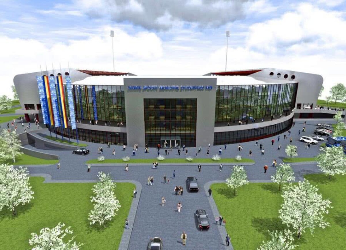 GALERIE FOTO Poli Iași vrea să-și facă superstadion! Cum arată planul inițial: investiție de 48 de milioane de euro