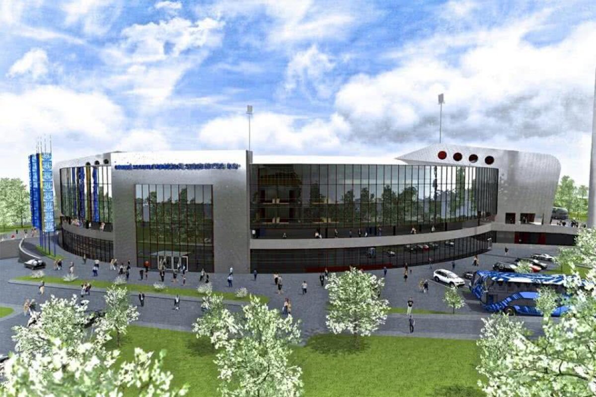 GALERIE FOTO Poli Iași vrea să-și facă superstadion! Cum arată planul inițial: investiție de 48 de milioane de euro