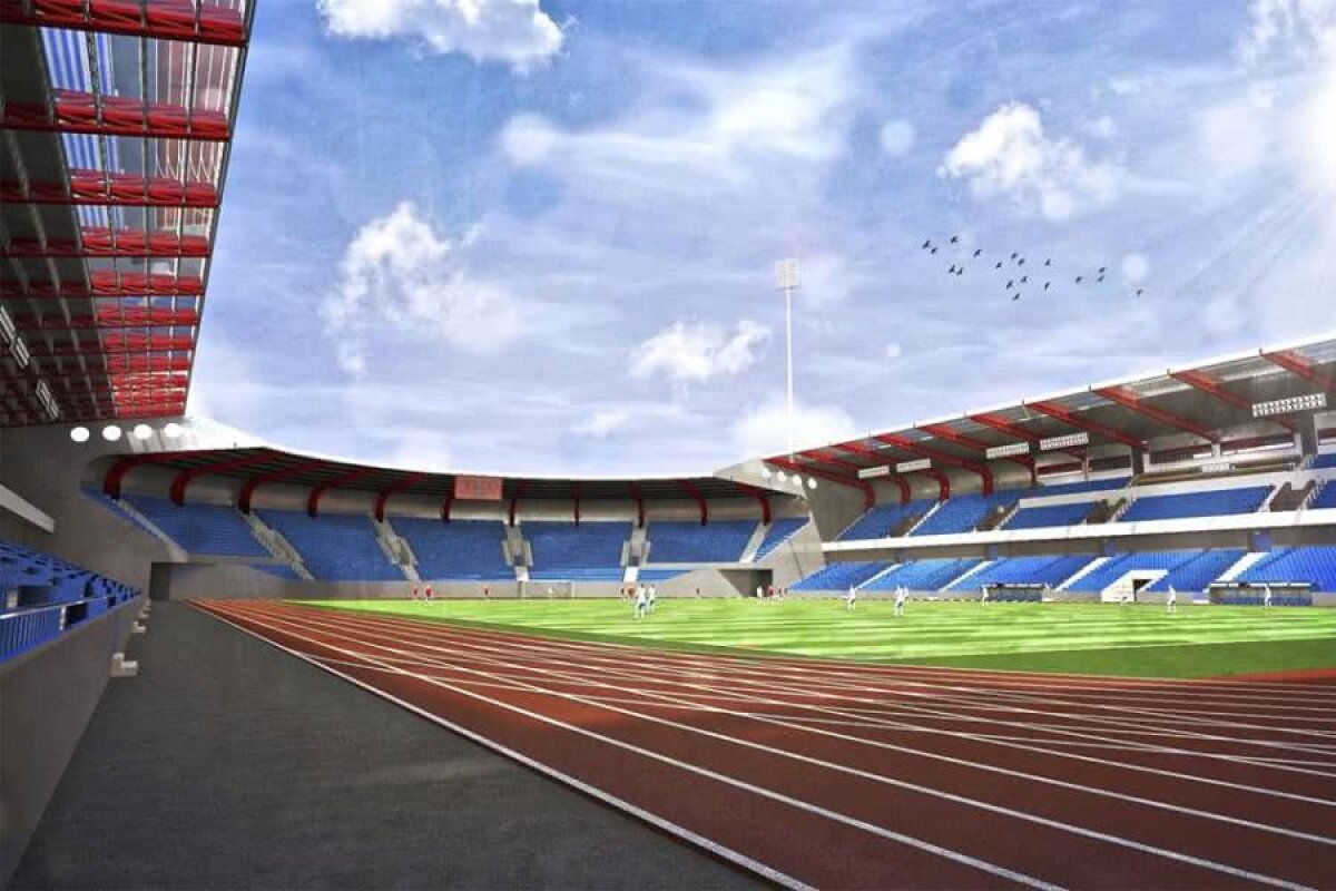 GALERIE FOTO Poli Iași vrea să-și facă superstadion! Cum arată planul inițial: investiție de 48 de milioane de euro