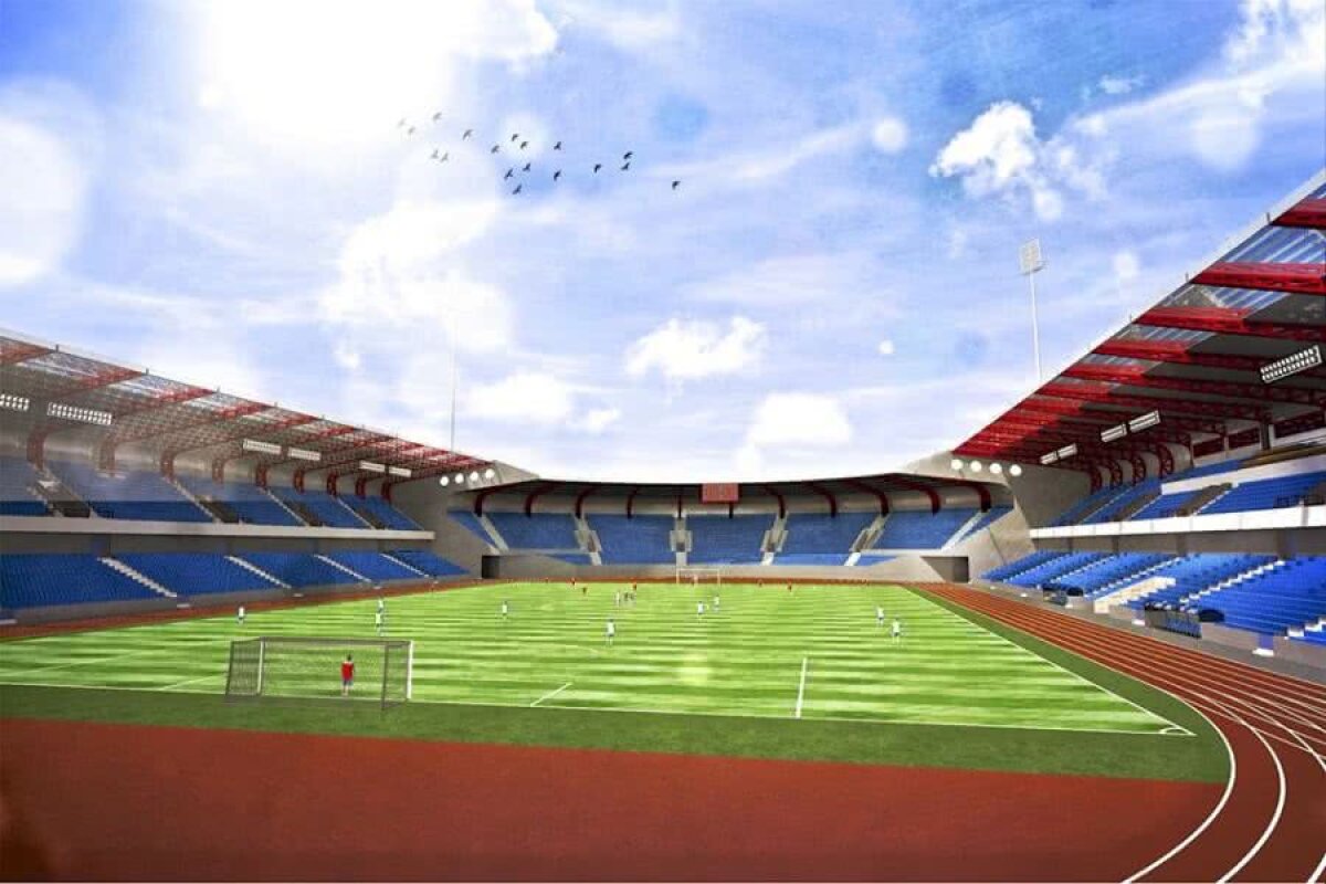 GALERIE FOTO Poli Iași vrea să-și facă superstadion! Cum arată planul inițial: investiție de 48 de milioane de euro