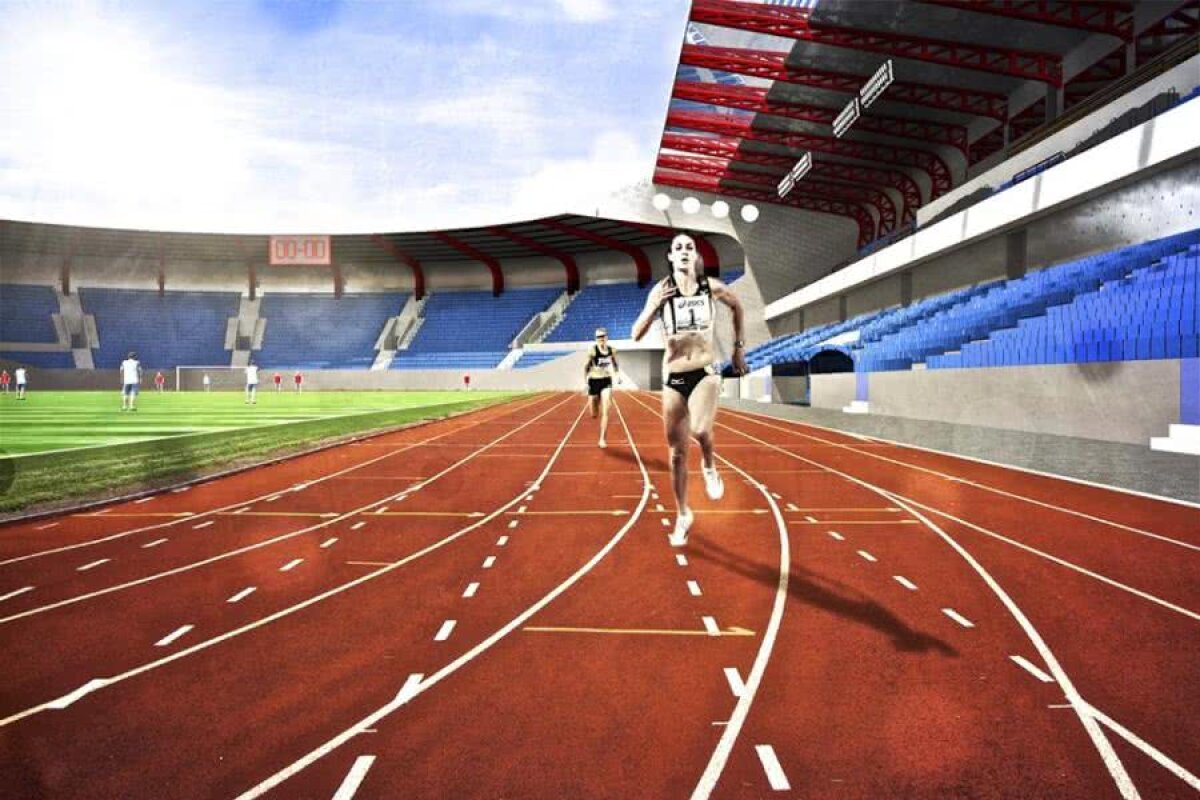GALERIE FOTO Poli Iași vrea să-și facă superstadion! Cum arată planul inițial: investiție de 48 de milioane de euro