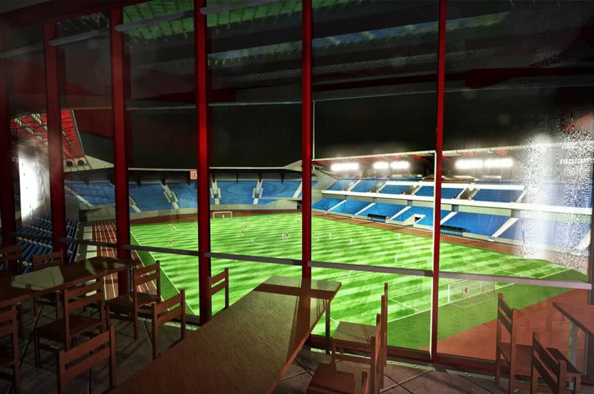 GALERIE FOTO Poli Iași vrea să-și facă superstadion! Cum arată planul inițial: investiție de 48 de milioane de euro