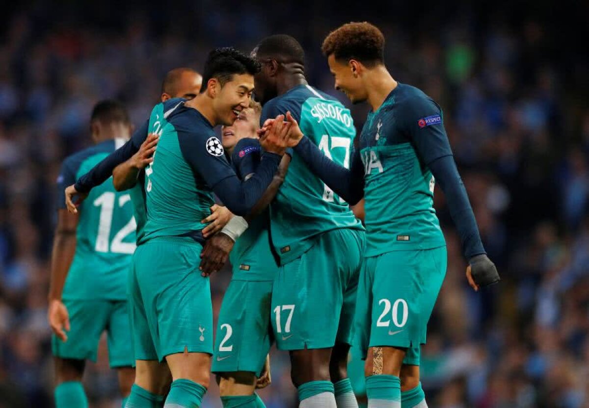 MANCHESTER CITY - TOTTENHAM 4-3 // Thriller pe Etihad! City o bate pe Spurs, 4-3, după un meci roller coaster, dar e OUT din Ligă! Gol anulat cu VAR în prelungiri