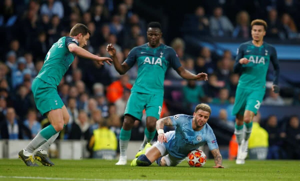 MANCHESTER CITY - TOTTENHAM 4-3 // Thriller pe Etihad! City o bate pe Spurs, 4-3, după un meci roller coaster, dar e OUT din Ligă! Gol anulat cu VAR în prelungiri