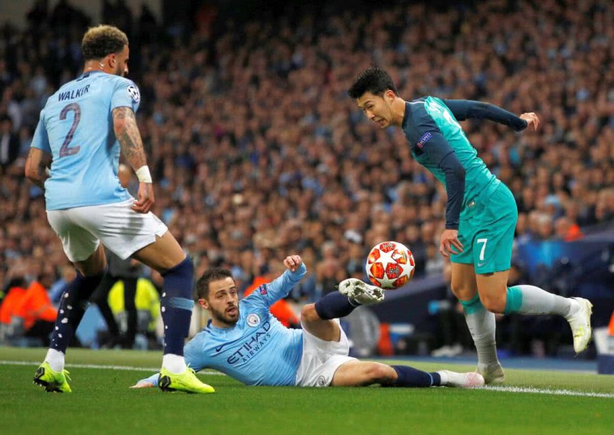 MANCHESTER CITY - TOTTENHAM 4-3 // Thriller pe Etihad! City o bate pe Spurs, 4-3, după un meci roller coaster, dar e OUT din Ligă! Gol anulat cu VAR în prelungiri