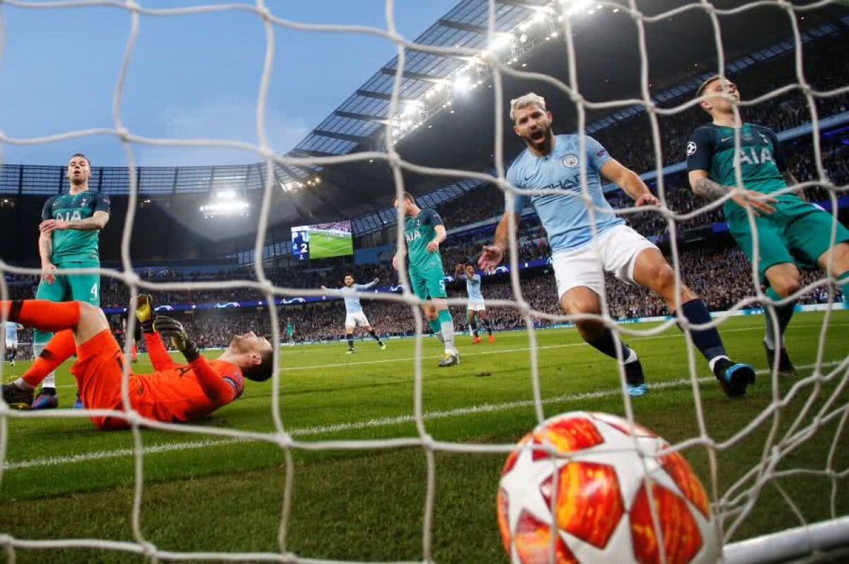 MANCHESTER CITY - TOTTENHAM 4-3 // Thriller pe Etihad! City o bate pe Spurs, 4-3, după un meci roller coaster, dar e OUT din Ligă! Gol anulat cu VAR în prelungiri