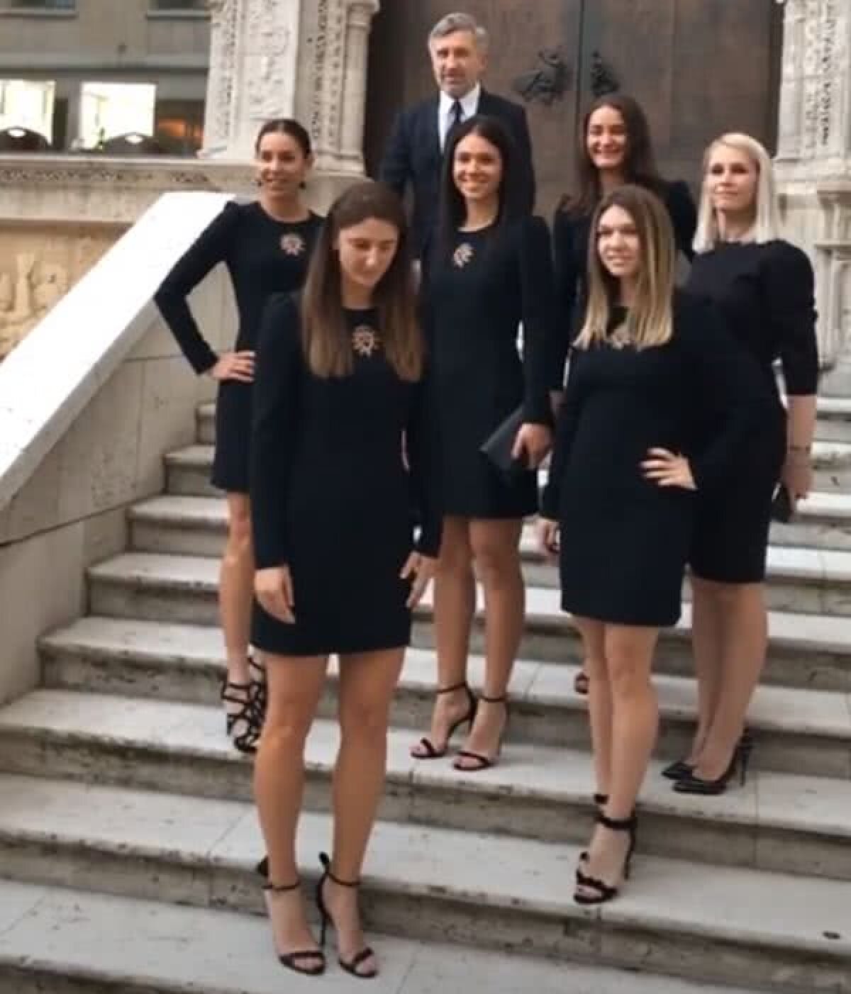 FRANȚA - ROMÂNIA FED CUP / FOTO Simona Halep, Irina Begu, Mihaela Buzărnescu, Raluca Olaru și Monica Niculescu, elegante la dineul oficial