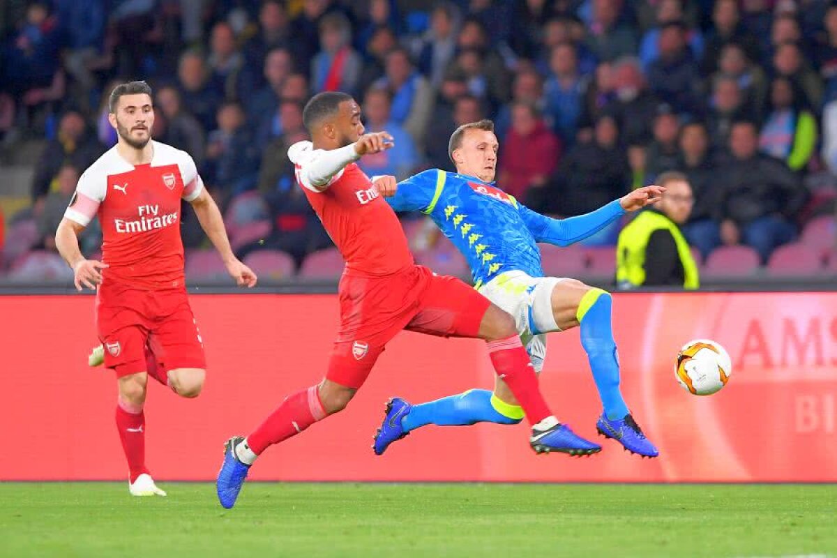 NAPOLI - ARSENAL // VIDEO+FOTO Vlad Chiricheș a luat cea mai mare notă din echipa italienilor: „Singurul aspect pozitiv în meciul ăsta a fost prestația lui”