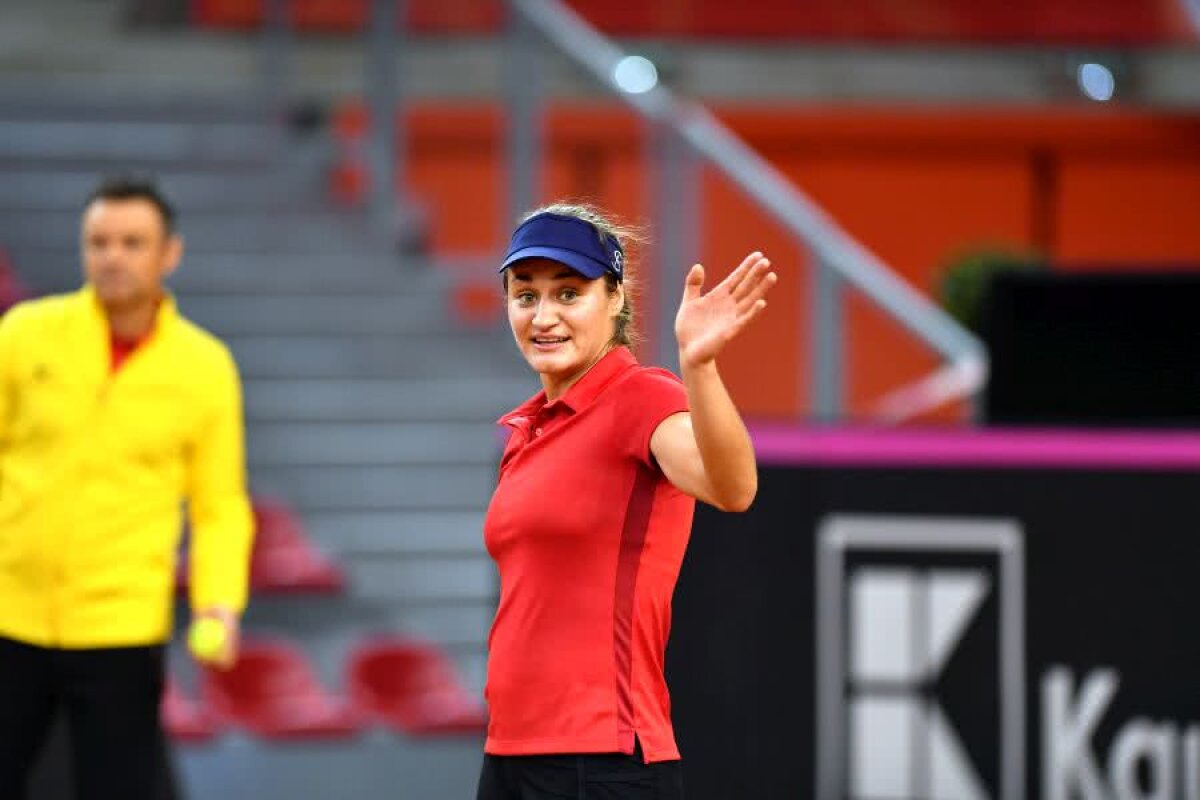 FRANȚA - ROMÂNIA, FED CUP // VIDEO+FOTO EXCLUSIV Imagini de la antrenamentul de azi al echipei de Fed Cup + ultimele detalii de la corespondenții Gazetei