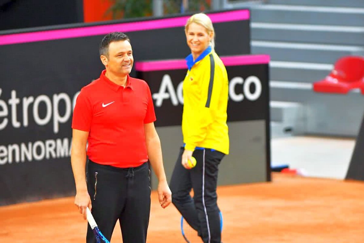 FRANȚA - ROMÂNIA, FED CUP // VIDEO+FOTO EXCLUSIV Imagini de la antrenamentul de azi al echipei de Fed Cup + ultimele detalii de la corespondenții Gazetei