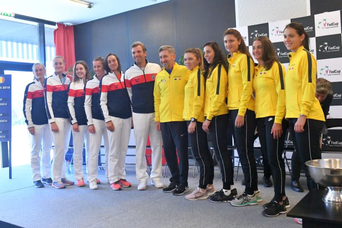 FRANȚA - ROMÂNIA, FED CUP // VIDEO+FOTO S-a stabilit ordinea meciurilor din Fed Cup: Simona Halep deschide balul + Surprize în ambele echipe: Mladenovic și Buzărnescu vor fi pe teren!