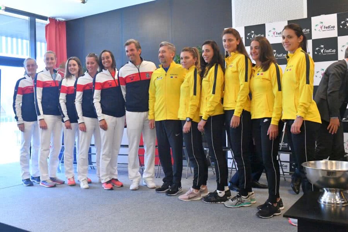 FRANȚA - ROMÂNIA, FED CUP // VIDEO+FOTO S-a stabilit ordinea meciurilor din Fed Cup: Simona Halep deschide balul + Surprize în ambele echipe: Mladenovic și Buzărnescu vor fi pe teren!