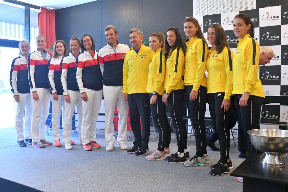 FRANȚA - ROMÂNIA, FED CUP // VIDEO+FOTO S-a stabilit ordinea meciurilor din Fed Cup: Simona Halep deschide balul + Surprize în ambele echipe: Mladenovic și Buzărnescu vor fi pe teren!