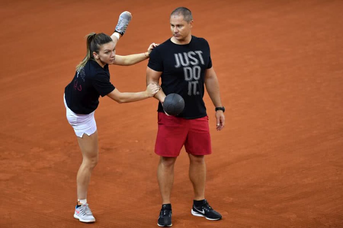 FRANȚA - ROMÂNIA, FED CUP // FOTO Simona Halep, primele declarații după ce a aflat că joacă împotriva Kristinei Mladenovic: „Am emoții, trebuie să recunosc. E diferit în Fed Cup” » Cum arată raportul meciurilor directe