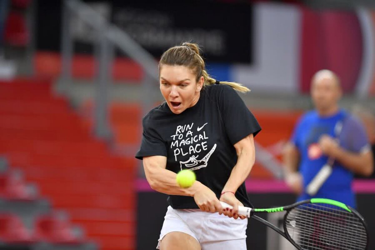 FRANȚA - ROMÂNIA, FED CUP // VIDEO+FOTO EXCLUSIV Imagini de la antrenamentul de azi al echipei de Fed Cup + ultimele detalii de la corespondenții Gazetei