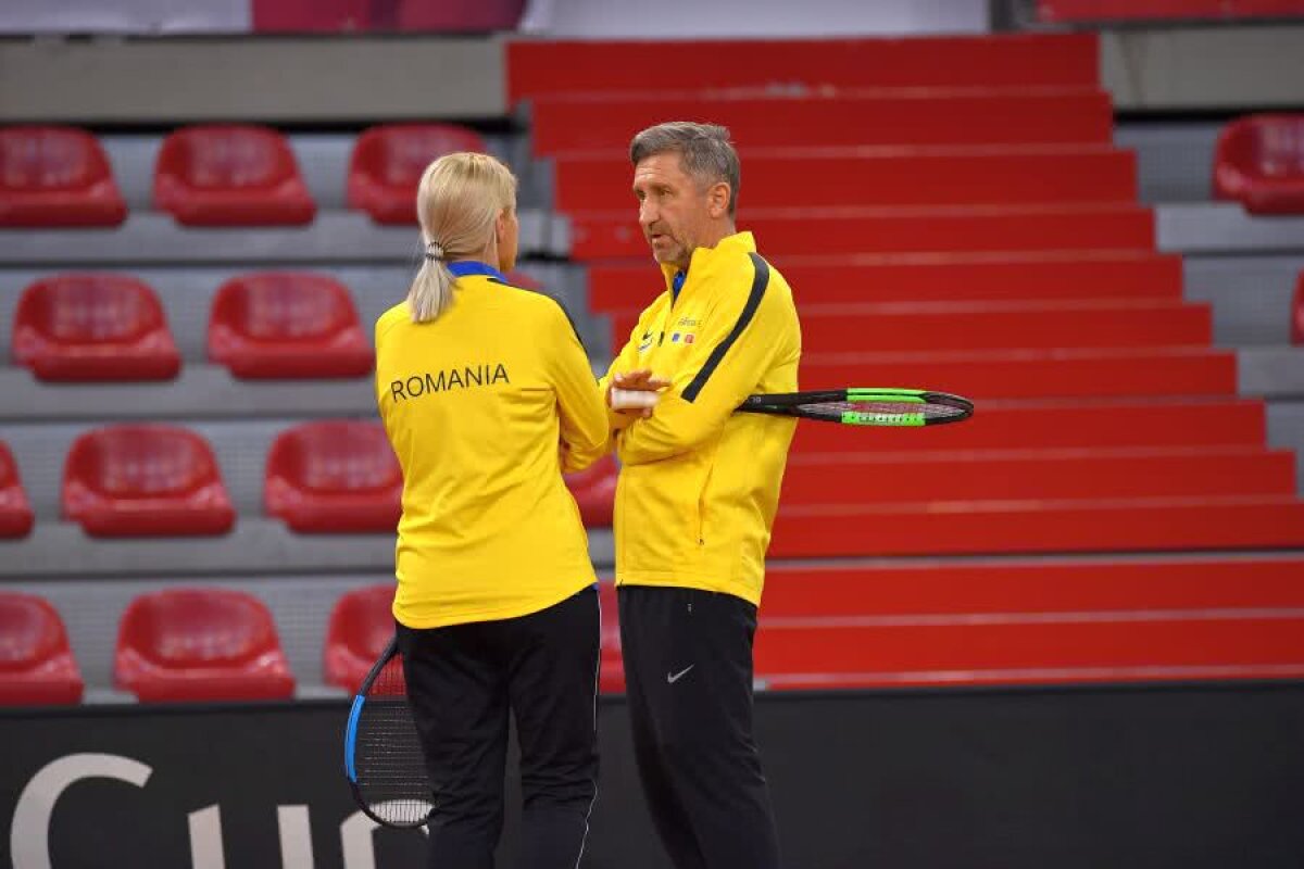 FRANȚA - ROMÂNIA, FED CUP // VIDEO+FOTO EXCLUSIV Imagini de la antrenamentul de azi al echipei de Fed Cup + ultimele detalii de la corespondenții Gazetei